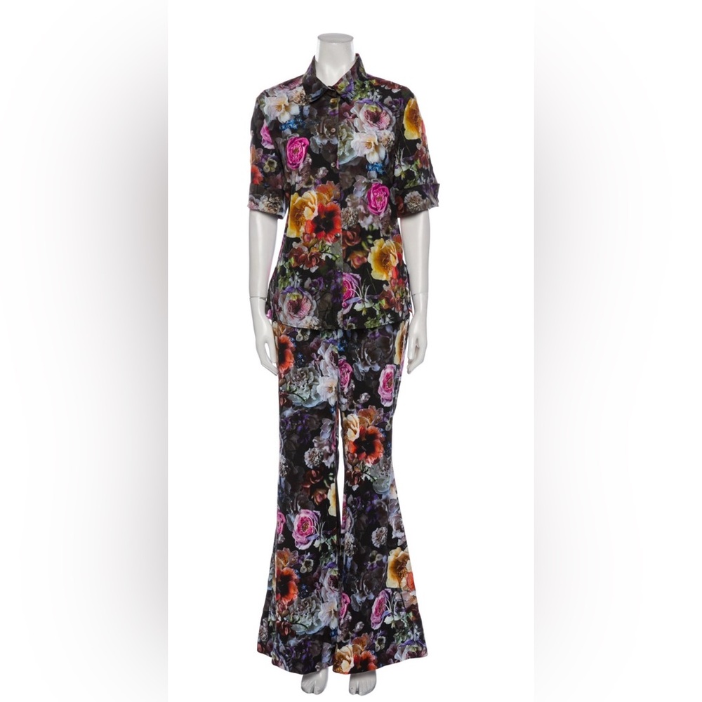 Adam Lippes Floral Print Two-Piece Set